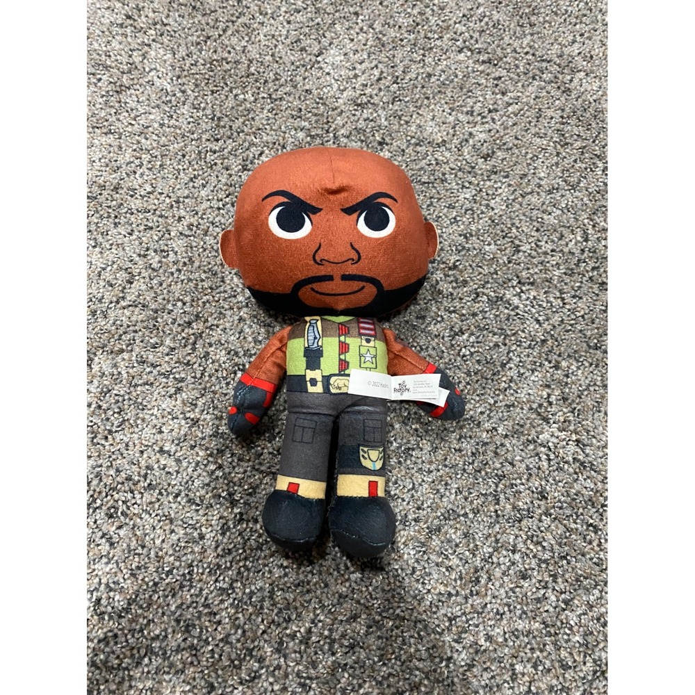 GI Joe Roadblock Plush Toy Factory Hasbro 2022 Stuffed Figure Collectible 8 inch